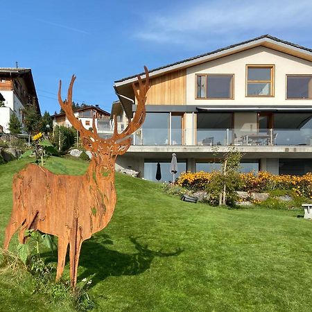 Casa Admisa, Spektakulaere Aussicht, Ski In And Out, Hochwertige Einrichtung, Valserstein Und Eiche فيلمز المظهر الخارجي الصورة