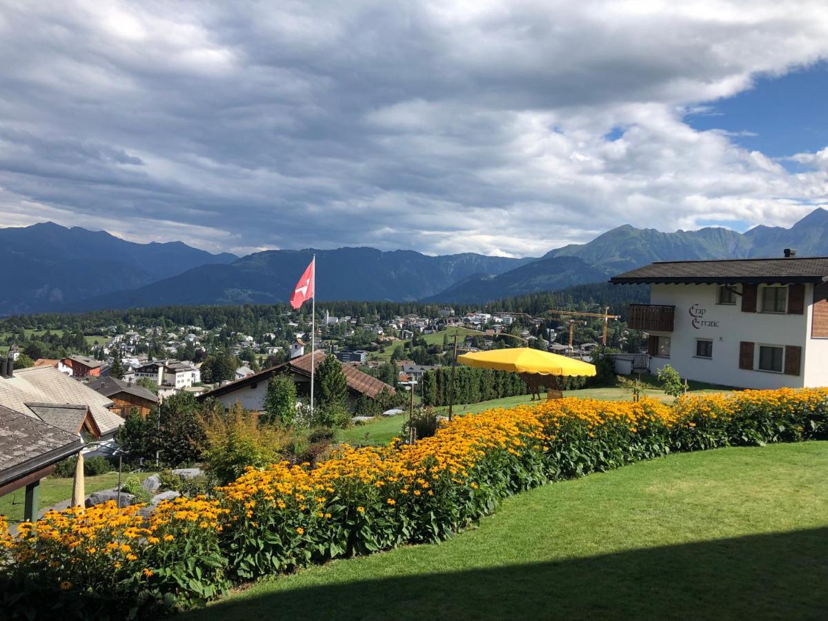 Casa Admisa, Spektakulaere Aussicht, Ski In And Out, Hochwertige Einrichtung, Valserstein Und Eiche فيلمز المظهر الخارجي الصورة