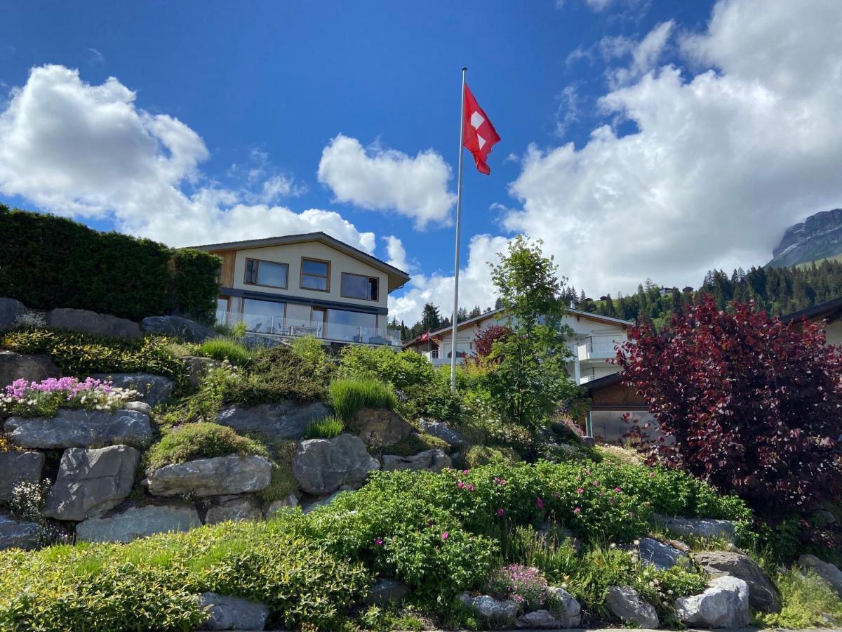 Casa Admisa, Spektakulaere Aussicht, Ski In And Out, Hochwertige Einrichtung, Valserstein Und Eiche فيلمز المظهر الخارجي الصورة