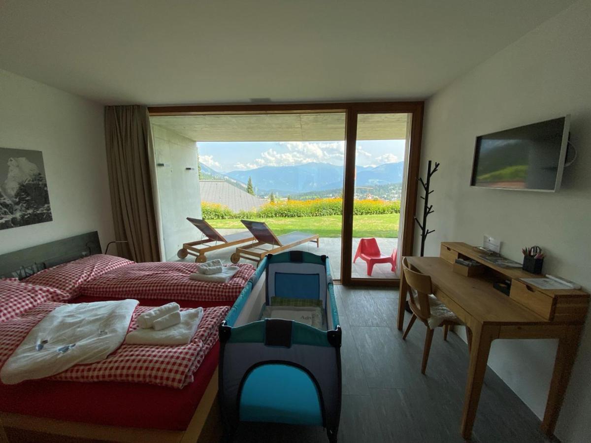 Casa Admisa, Spektakulaere Aussicht, Ski In And Out, Hochwertige Einrichtung, Valserstein Und Eiche فيلمز المظهر الخارجي الصورة