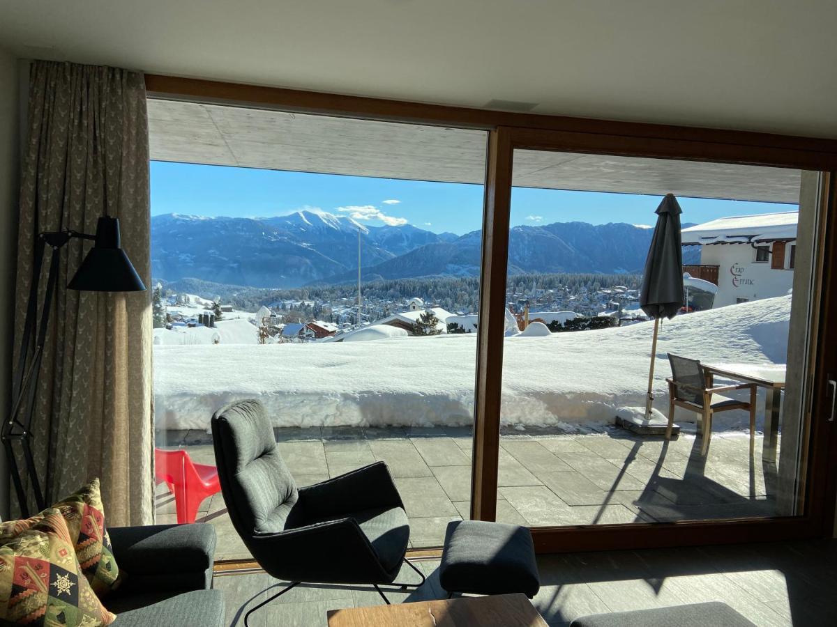 Casa Admisa, Spektakulaere Aussicht, Ski In And Out, Hochwertige Einrichtung, Valserstein Und Eiche فيلمز المظهر الخارجي الصورة
