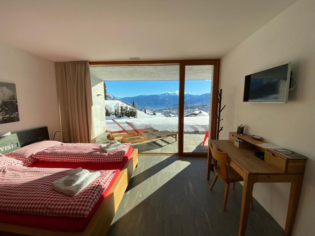 Casa Admisa, Spektakulaere Aussicht, Ski In And Out, Hochwertige Einrichtung, Valserstein Und Eiche فيلمز المظهر الخارجي الصورة
