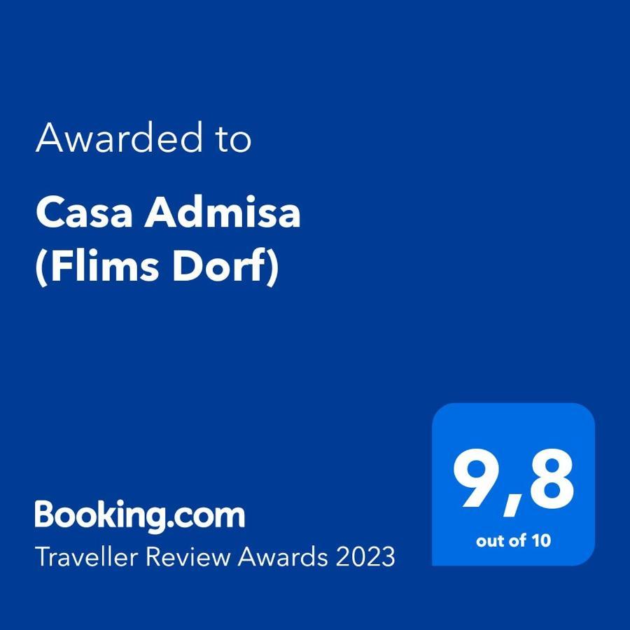 Casa Admisa, Spektakulaere Aussicht, Ski In And Out, Hochwertige Einrichtung, Valserstein Und Eiche فيلمز المظهر الخارجي الصورة