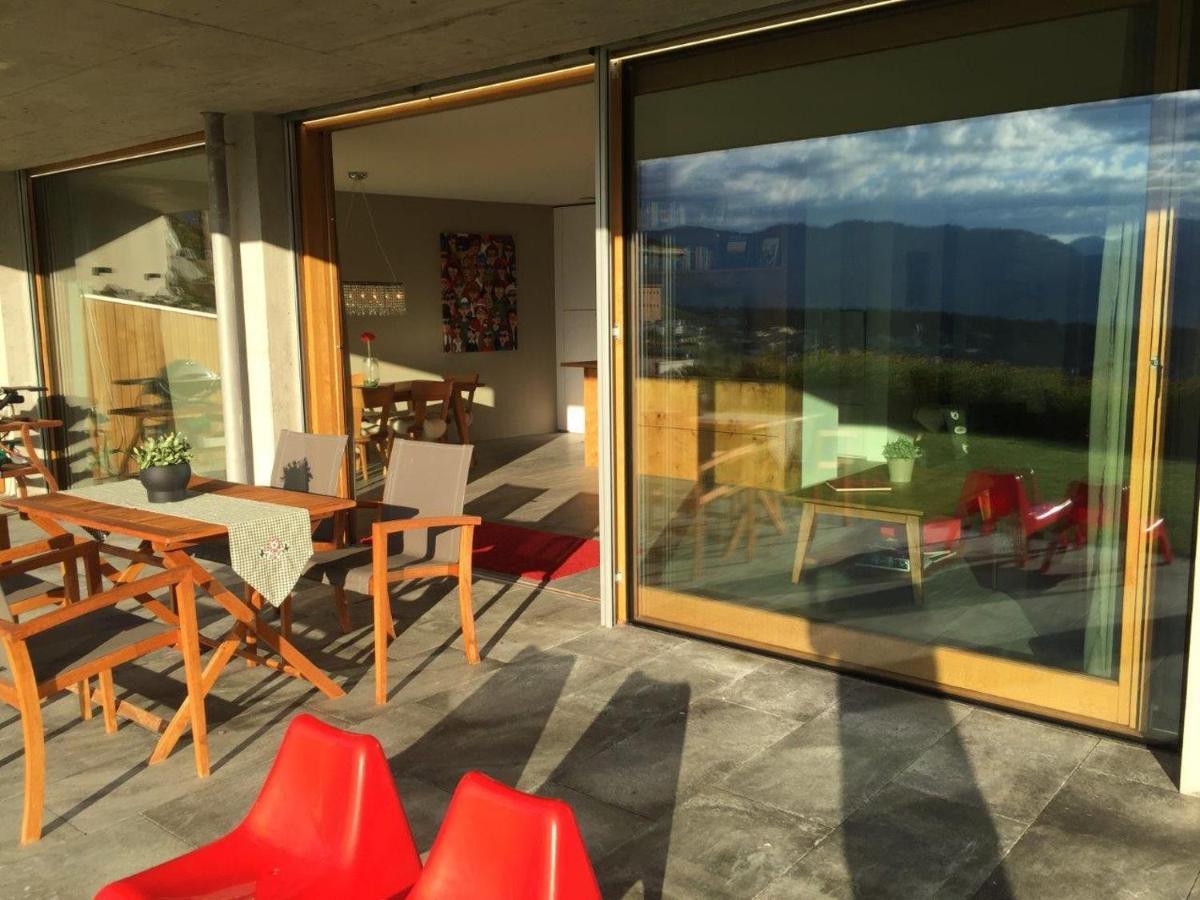 Casa Admisa, Spektakulaere Aussicht, Ski In And Out, Hochwertige Einrichtung, Valserstein Und Eiche فيلمز المظهر الخارجي الصورة