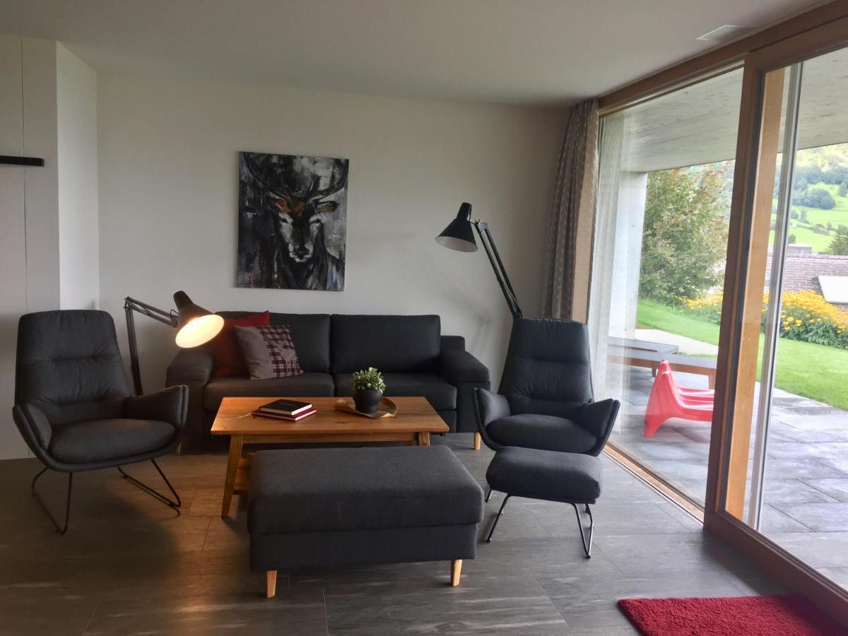 Casa Admisa, Spektakulaere Aussicht, Ski In And Out, Hochwertige Einrichtung, Valserstein Und Eiche فيلمز المظهر الخارجي الصورة